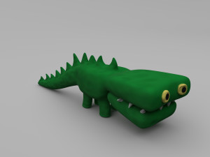 crocodile 3D-Modell