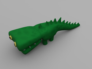 crocodile Modello 3D
