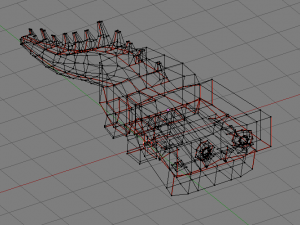 crocodile Modello 3D