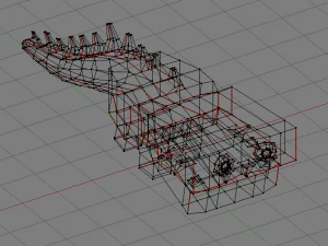 crocodilo Modelo 3D