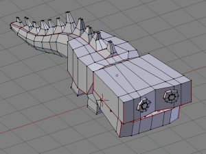 crocodile Modello 3D