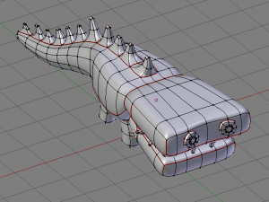 crocodile Modello 3D