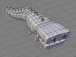 crocodilo Modelo 3D