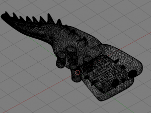 crocodile Modello 3D