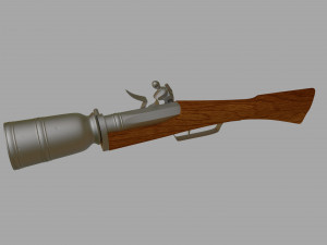 hand grenade launcher Model 3D