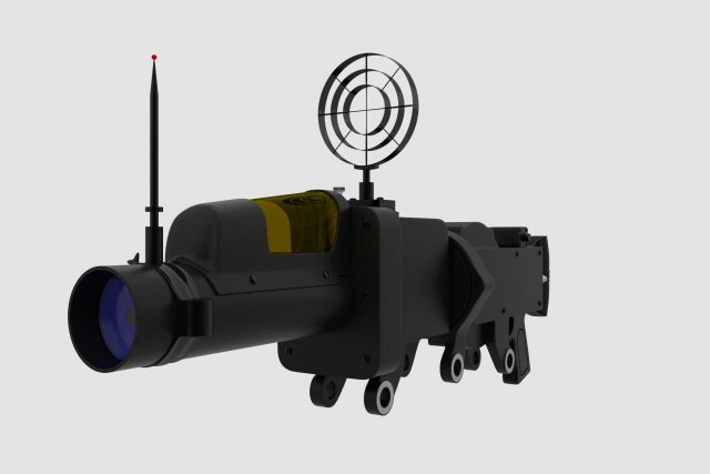 japanese aviation rokuoh-sha type 89 photo machine 3D Model .c4d .max .obj .3ds .fbx .stl .blend 