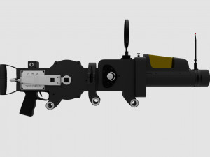japanese aviation rokuoh-sha type 89 photo machine 3D Model