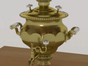 russian teapot 3D Model