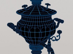 russian teapot 3D Модель