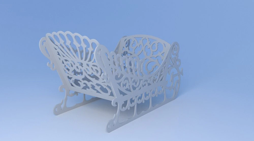 sleds 3D Model .c4d .max .obj .3ds .fbx .stl .blend 