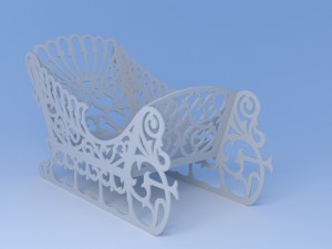 sleds 3D-Modell