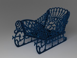 sleds 3D-Modell