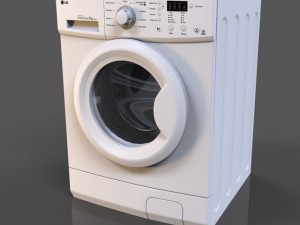 washing machine lg f10b8qd 3D 模型