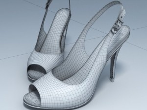 shoes kristina flori 3D Model