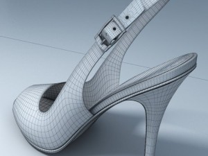 shoes kristina flori 3D Model