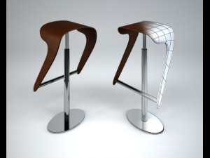 stoolbar 3D-Modell