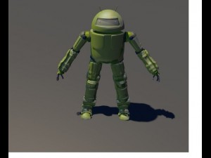 androuid robot Modelo 3D