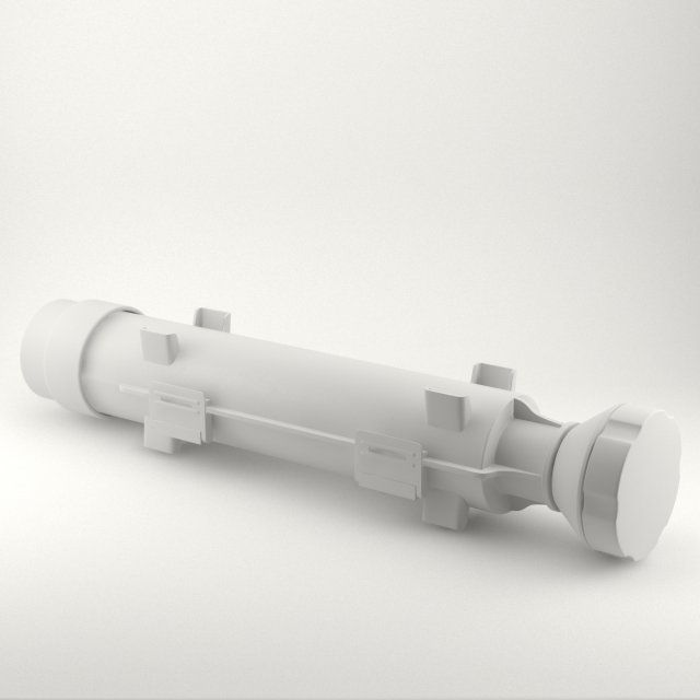 sushi bazooka Modello 3D .c4d .max .obj .3ds .fbx .stl .blend 