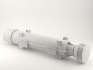 sushi bazooka 3D Model