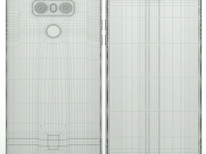 lg g6 black 3D Model