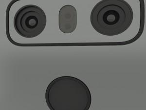 lg g6 black 3Dモデル