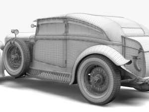 bentley blue train Model 3D