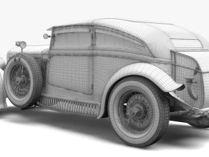 bentley blue train 3D Model