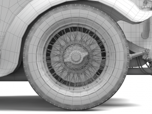 bentley blue train Model 3D