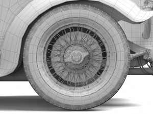 bentley blue train 3D Model