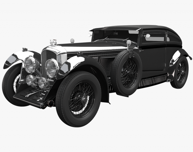 bentley blue train black 3D 模型 .c4d .max .obj .3ds .fbx .stl .blend