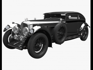 bentley blue train black Modello 3D