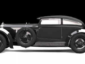 bentley blue train black 3D 模型