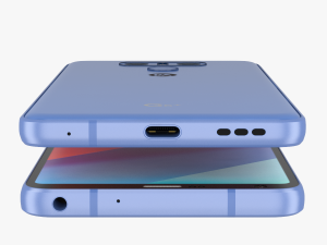 lg g6 plus optical marine blue 3D 모델