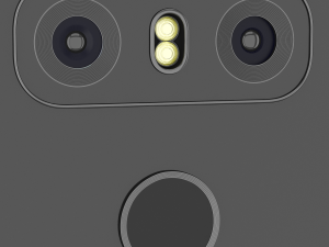 lg g6 plus optical astra black 3D Model