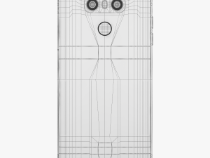 lg g6 plus optical astra black 3D Model