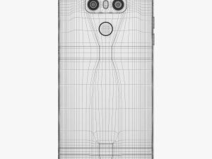 lg g6 plus optical astra black 3D Model