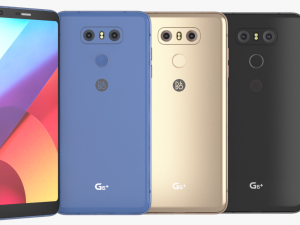 lg g6 plus all colours 3D-Modell