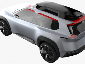 nissan xmotion concept Modelo 3D