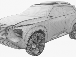 nissan xmotion concept Modelo 3D