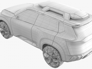 nissan xmotion concept Modelo 3D