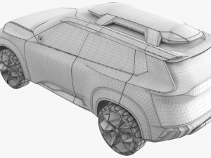 nissan xmotion concept Modelo 3D