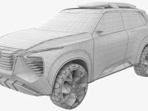 nissan xmotion concept Modelo 3D