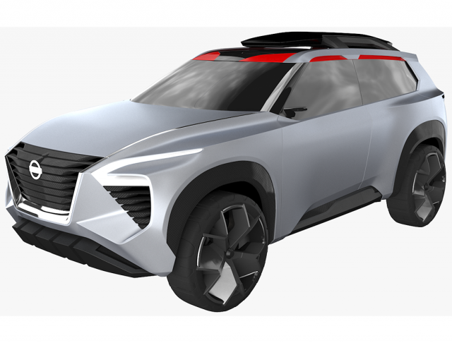 nissan xmotion concept Modelo 3D .c4d .max .obj .3ds .fbx .stl .blend 