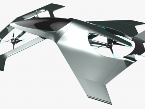 the aston martin volante vision concept 3D Model