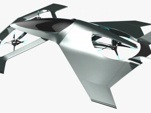 the aston martin volante vision concept 3D Model