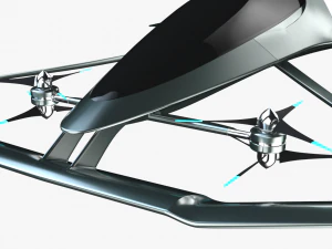 the aston martin volante vision concept 3D Model