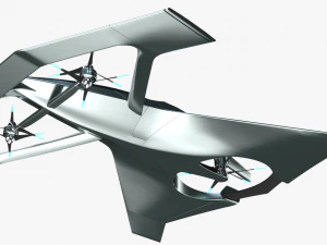 the aston martin volante vision concept 3D Model