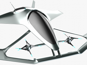 the aston martin volante vision concept 3D Model