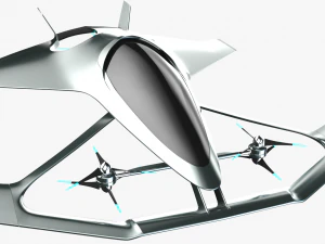 the aston martin volante vision concept 3D Model