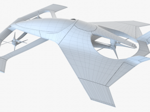the aston martin volante vision concept 3D Model